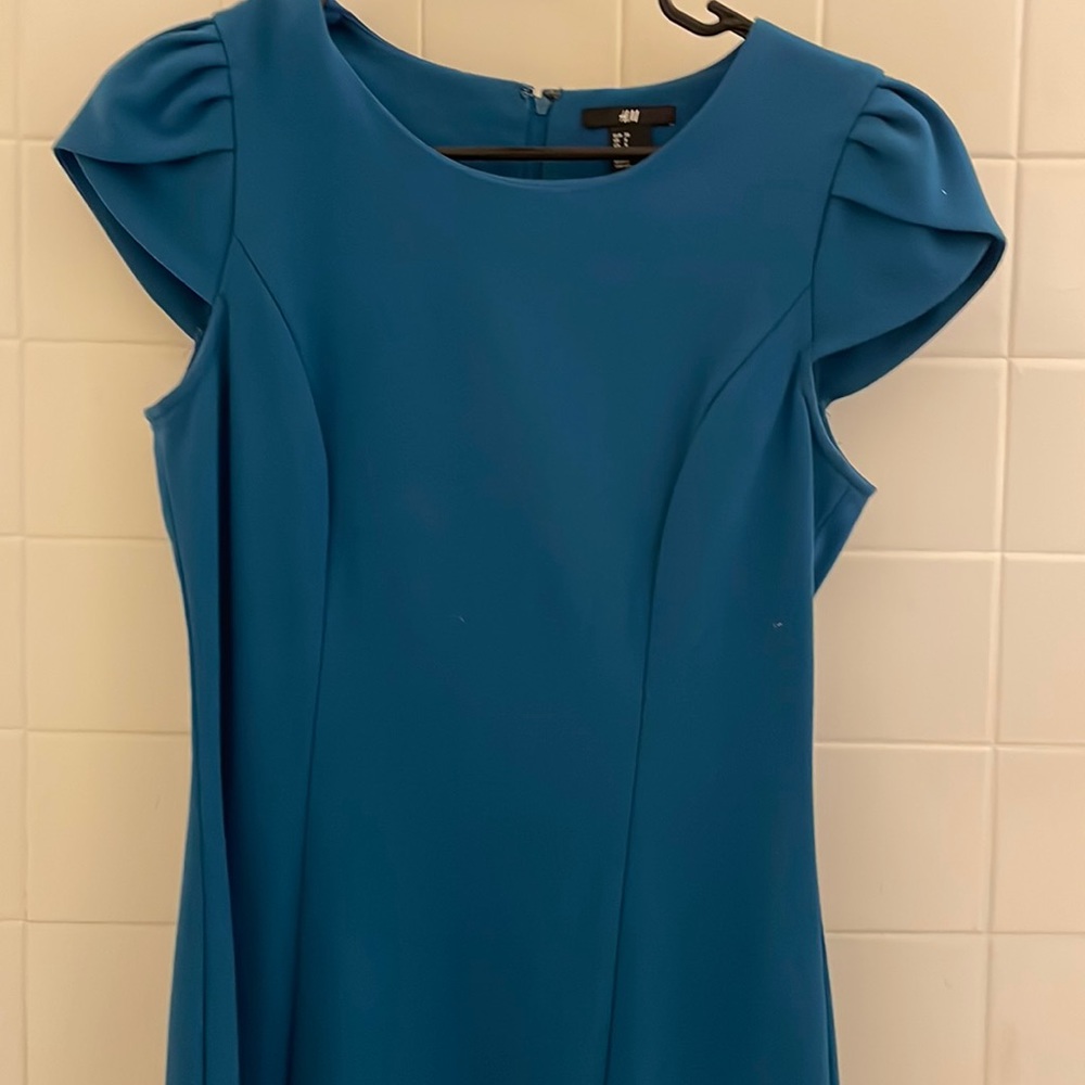 Minimalist AquaMarine Dress